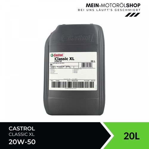 Castrol classic 20w api - classic, 20w-50