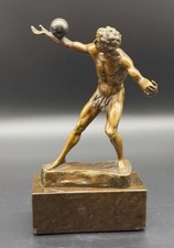 ❗️BRONZEAKT "PHILIPP E. HAMBURGER" ATHLET MIT KUGEL BALANZIEREND /TOP ZUSTAND ❗️