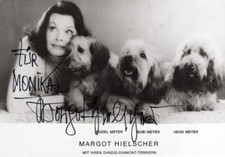 Margot Hielscher - original signierte Autogrammkarte
