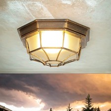 Außenlampe IIIP44 E27 in