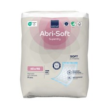 25 Stück Abri-Soft Bettschutzeinlage, Einwegunterlagen, Inkontinenz , 60x90 cm