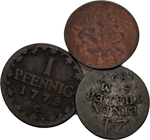 Sachsen bamberg pfennig thaler - bamberg,