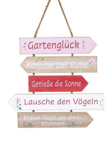 Deko holz schild - deko,