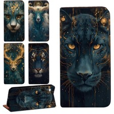 PU Leder Flip Wallet Book Cover für Sony Xperia L4/1 II III/10 II III IV Handy