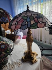 Rarität Edle Wunderschöne Tiffany Tischlampe  60 Cm  Rarität Ohne Beschädigung 