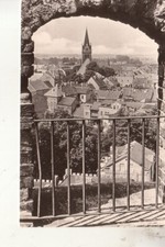 Postkarte  :   BAD  LIEBENWERDA - Blick vom Lubwartturm  ; ca.1967