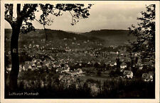 MURRHARDT Murrtal Murr s/w Bedarfspost-AK 1956 Fernblick Totale Ansichtskarte