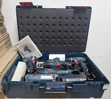 BOSCH 12V Akku-Maschinen Set '5 tool kit' GSR 12V 3x 2,0Ah in XL-Box NEU
