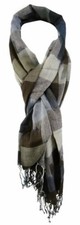 TigerTie Schal in grau braun