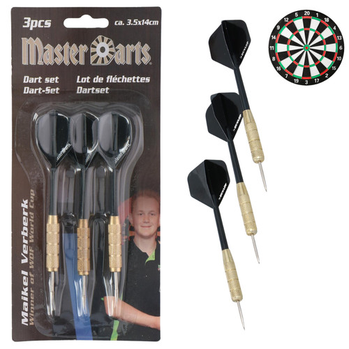 Dartpfeile stahl spitze - 3x,
