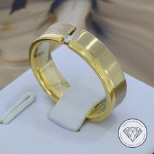 SONDERAKTION WERT 770,- Brillant Ring 585 bicolor Gold massiv 14 KT in 57,5 XXYY