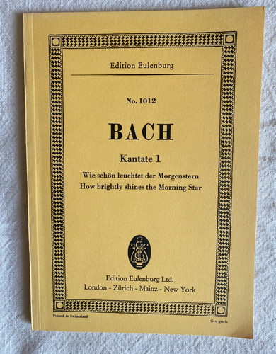 Bach kantate wie - wie, schön