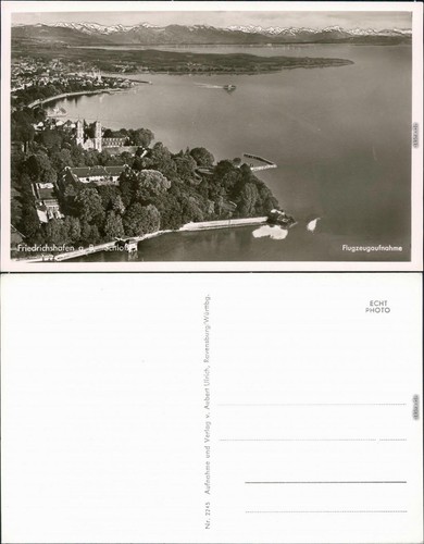 Ansichtskarte friedrichshafen - ansichtskarte,