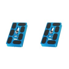 2X PU-70D Universal-Stativplatte, Schnellwechselplatte, Kamera-Schnellklemm2639
