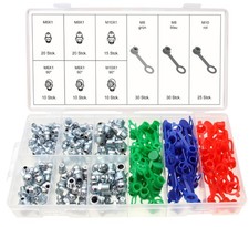 Schmiernippel + Schutzkappen Abdeckkappen M6 M8 M10 0° 90° Hydraulik Fettnippel