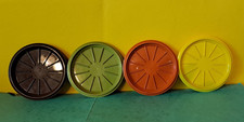 4x original Tupperware | Untersetzer/ Deckel | # 1313 | unbenutzt | Kaffeebecher