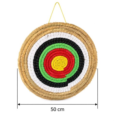 Stroh zielscheibe 50cm - 50cm, |