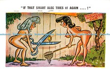 R298018 Comic Karte FKK Club Frauen Schere Sunny Pedro Nr 163 1975