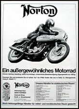 Norton Commando , originale Werbung aus 1972