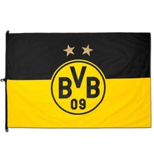 BVB Hissfahne Fahne Logo Borussia Dortmund Flagge 150 x 100 BVB Fanartikel Shop