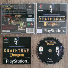 PS1 - Playstation ► Ian Livingstones Deathtrap Dungeon ◄ CIB