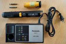 Panasonic Knickschrauber EY 6220 + Akku 2,4v + Ladegerät EYOL 11 Drill & Driver