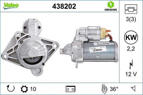 Valeo starter für - ,