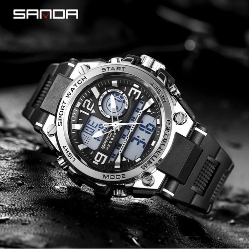 Chronograph digital flieger - chronograph,