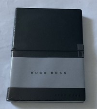 Notebook Notizbuch A6 Hugo Boss Storyline Black 160 Seiten White Plain Pages