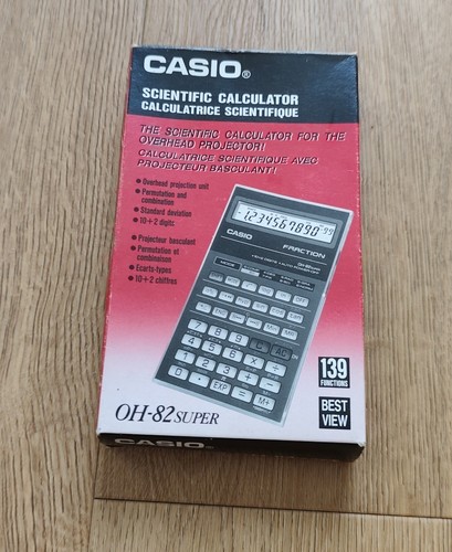 Taschenrechner casio 82 - casio, oh-82