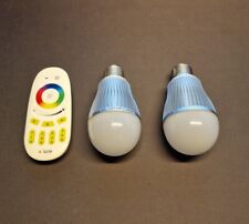 s.LUCE iLight E27 LED-Leuchtmittel 9W RGB + CCT LED-Lampe Farbw + Fernbedienung