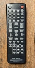 Original Sharp RRMCGA272AWSA Audio System Fernbedienung - Voll Funktionsfähig