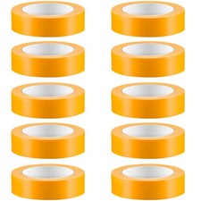 10x Profi Goldband Krepp 50 m Rolle Fineline Washi Klebeband Malerband Kreppband