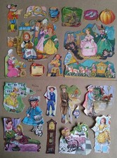 Glanzbilder Oblaten, Aschenputtel MLP 1430, Nostalgie MLP 1568, Glimmer