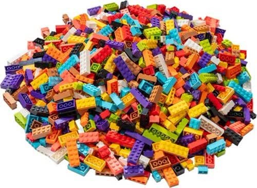 Lego bausteine bunt gemischt - bunt,