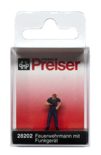 Preiser 28202 feuerwehrmann - preiser,
