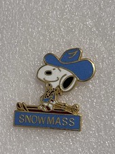 Pin’s Snoopy Ski Snow Mass