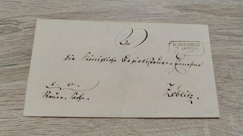 Sachsen amtsbrief marienberg - sachsen,