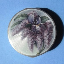 DOSE mit EMAILLE über GUILLOCHÉ, INNEN VERGOLDET 935er um 1900 - MEYLE & MAYER