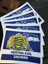 Aufkleber sticker hertha bsc - hertha,