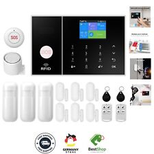 Komplettes Alarmsystem, WLAN Drahtloses Alarmanlage für Haus und Wohnung Set 1
