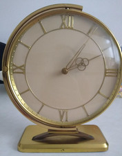 Patent Uhr Tischuhr Urgos Handaufzug drehbar Vintage