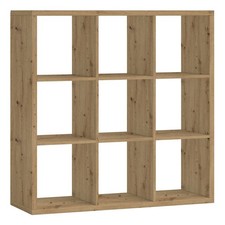 Standregal - Eiche - 3x3 Fächer