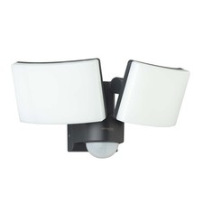B-Ware LED Außenstrahler Bewegungsmelder IP65 Flutlicht Anthrazit Fluter 230V
