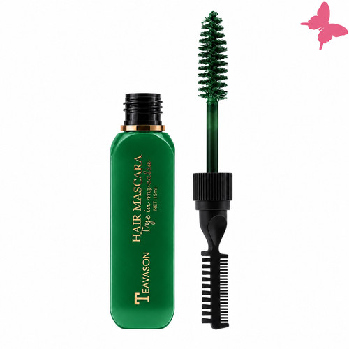 Haarkreide mascara grün ml - grün,