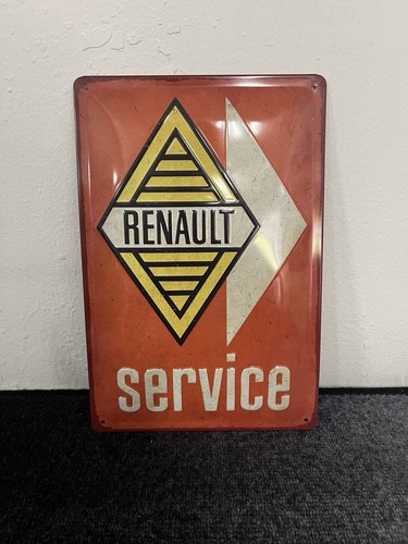 Renault blechschild - renault,