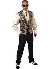 Weste Leopard Herrenweste