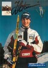 Autogrammkarte Skisprung-Star