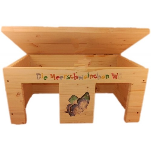 Meerschweinchenhaus aus holz - aus,