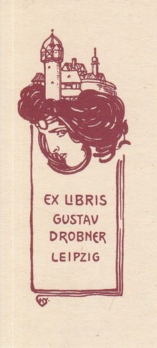 Exlibris bookplate klischee - exlibris,